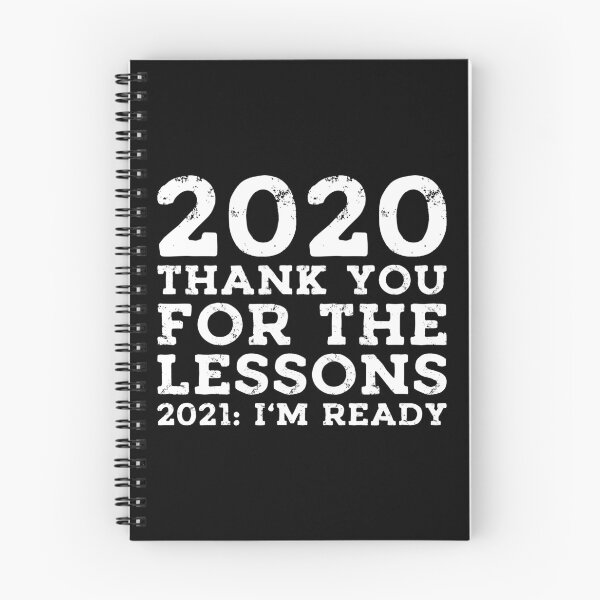 Item preview, 2020 Thank You For The Lessons , 2021 I Am Ready ,inspirational Saying for New Year  designed and sold by DESIGNNOUR.