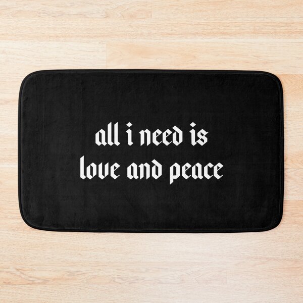 Item preview, All I need is love and peace designed and sold by SophNoveltyShop.