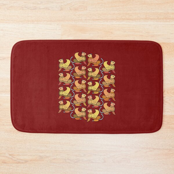 Item preview, Cute and Colorful Ancient Sphinx Pattern (red) designed and sold by Davey's Designs.