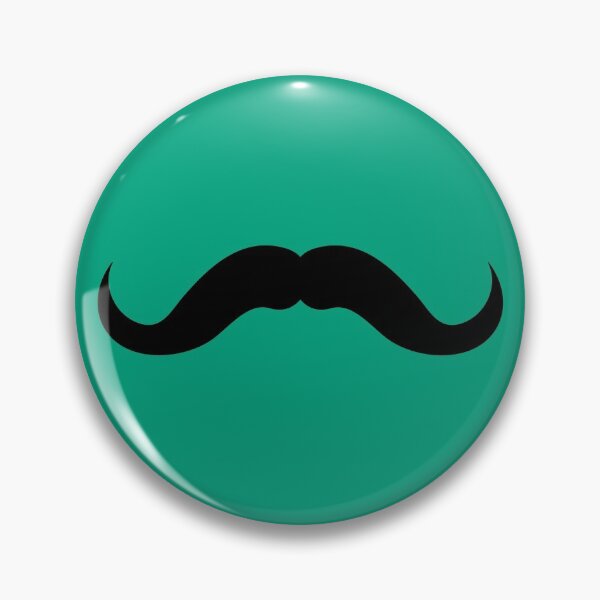 Item preview, The Handlebar Mustache Face Mask - Black designed and sold by unrealindeed.