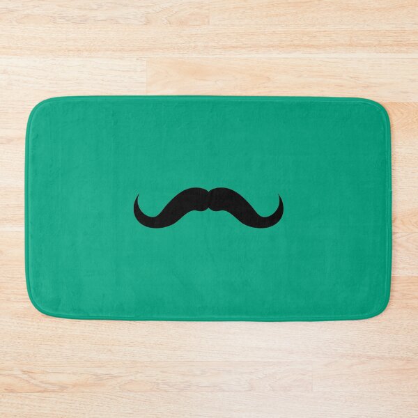 Item preview, The Handlebar Mustache Face Mask - Black designed and sold by unrealindeed.