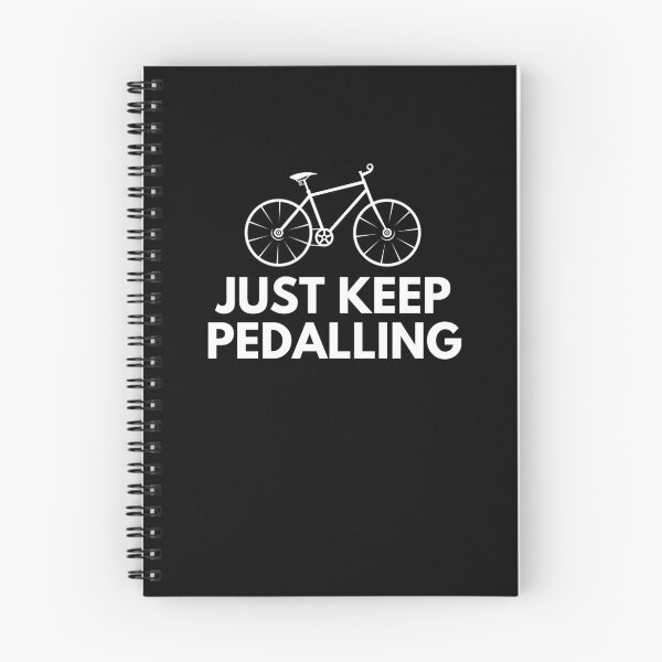 Item preview, Just Keep Biking and Pedalling Gift designed and sold by Emerg-Apparel.