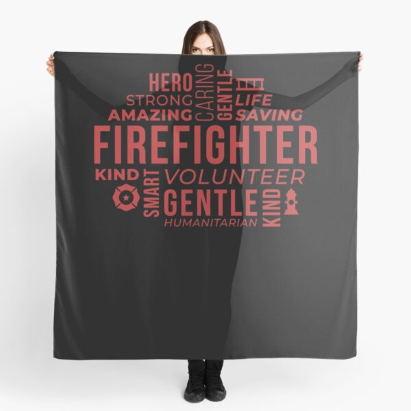 Foulards Sur Le Theme Sapeur Pompier Redbubble