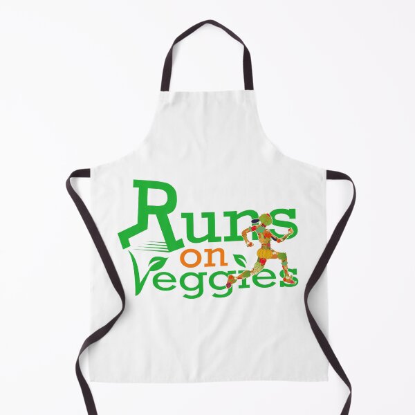 Item preview, RUNS ON VEGGIES - FUNNY GIFT FOR VEGANS VEGETARIANS designed and sold by CreativaArt-.