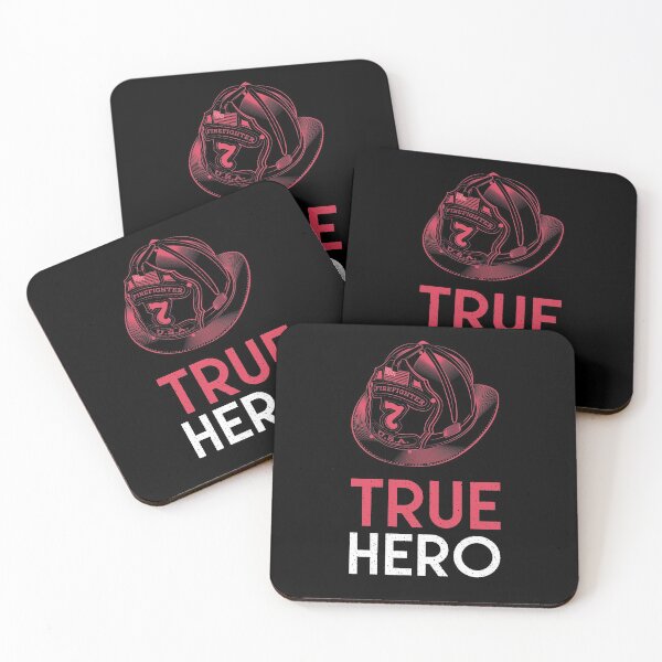 Item preview, Firefighter True Hero Awesome Gift Idea designed and sold by Christof  Hall.