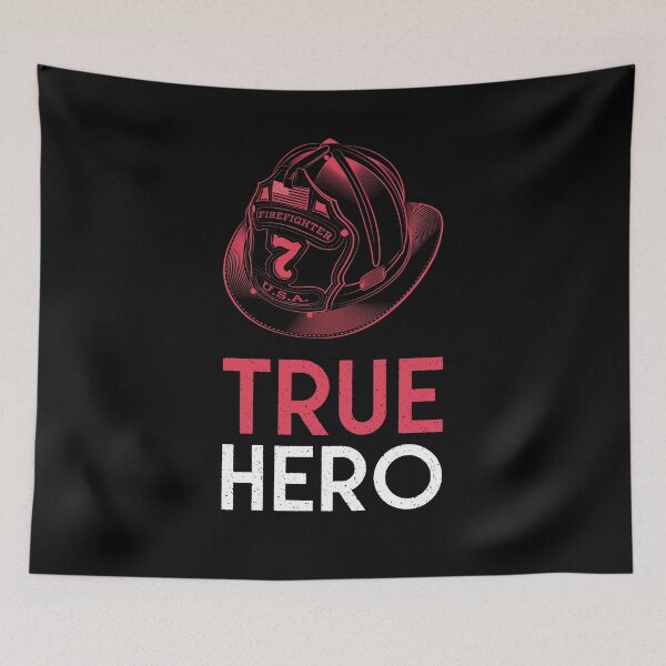 Item preview, Firefighter True Hero Awesome Gift Idea designed and sold by Christof  Hall.