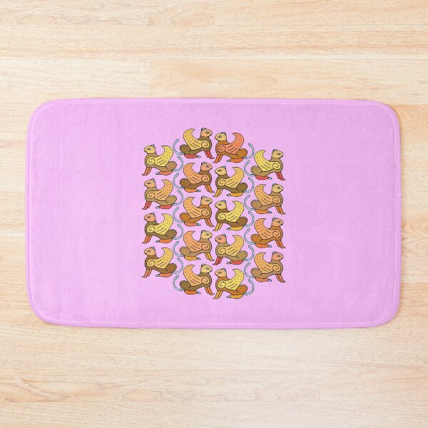 Item preview, Cute and Colorful Ancient Sphinx Pattern (pink) designed and sold by Davey's Designs.