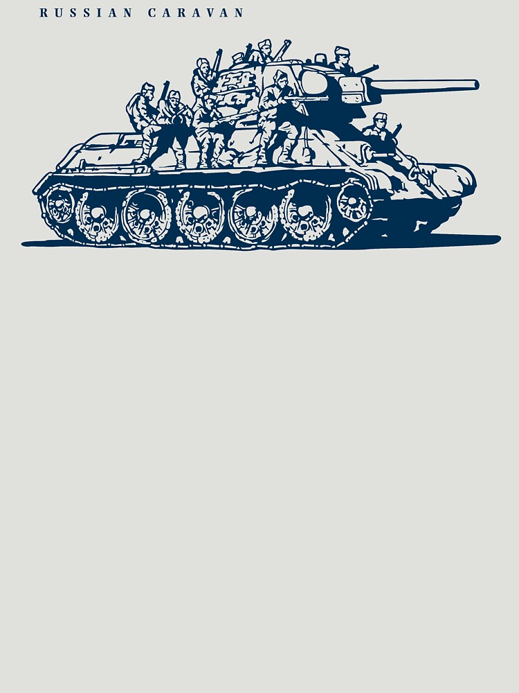 T-34 Russian Caravan by b24flak