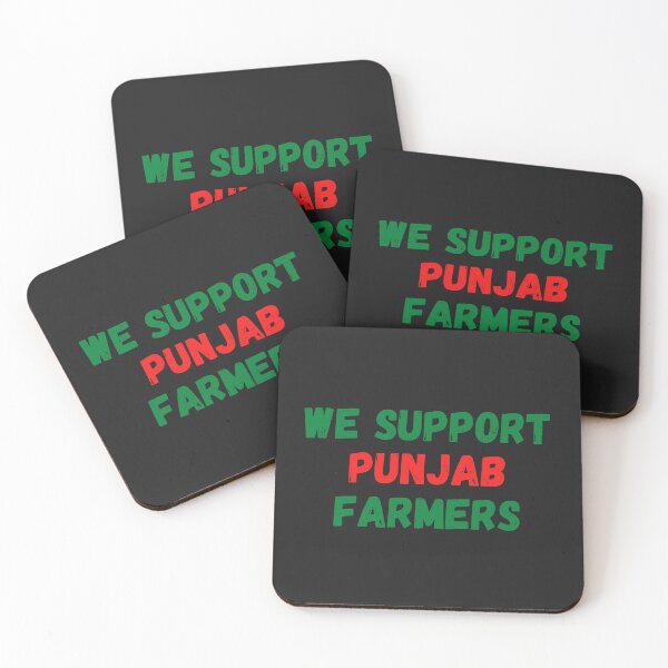 Item preview, WE SUPPORT PUNJAB FARMERS designed and sold by MohitJain1109.