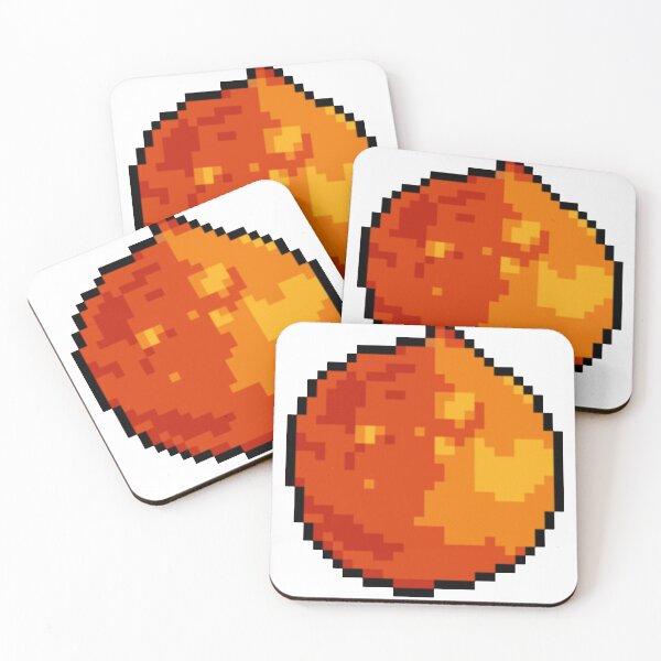 Item preview, Pixel Art Orange Fruit designed and sold by Memeloaded.