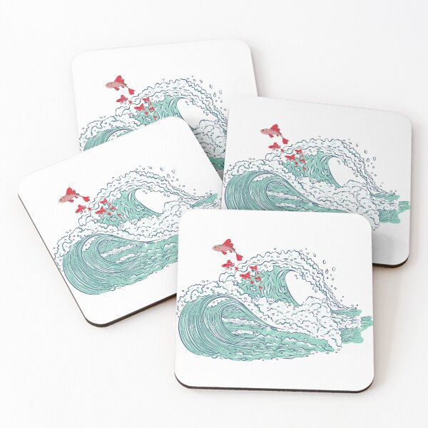 Item preview, Ponyo waves designed and sold by MARIYA H.