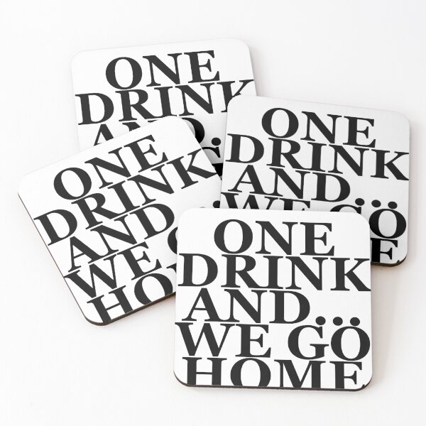Item preview, One Drink And We Go Home designed and sold by Profashionall.