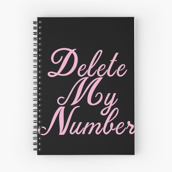 Item preview, Delete My Number designed and sold by Profashionall.