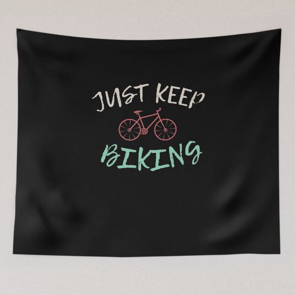Item preview, Just Keep Biking and Pedalling Gift designed and sold by Emerg-Apparel.