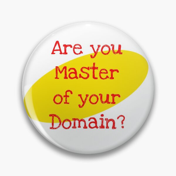 Item preview, Are you master of your domain? designed and sold by Cheerocki.