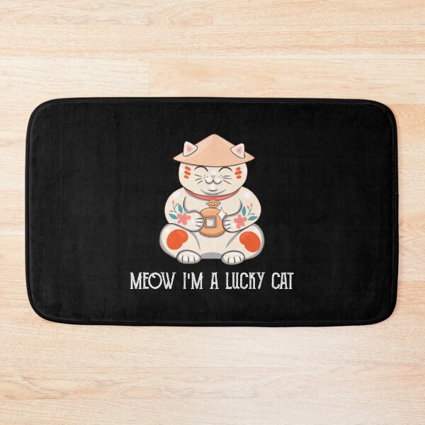 Item preview, Fat Calico Cat. Cute waving cat designed and sold by ElBeDesigns.