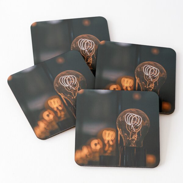 Item preview, BALLOON - BULB - DECORATION - DECO - COOL -POSTER ORANGE  designed and sold by Tropical Blood.