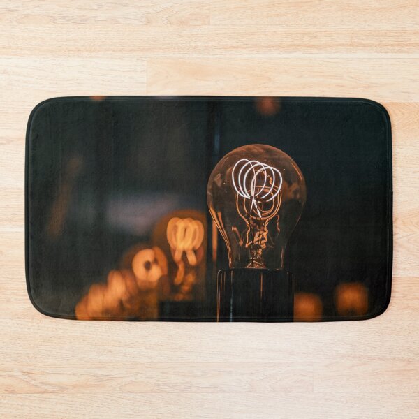Item preview, BALLOON - BULB - DECORATION - DECO - COOL -POSTER ORANGE  designed and sold by Tropical Blood.