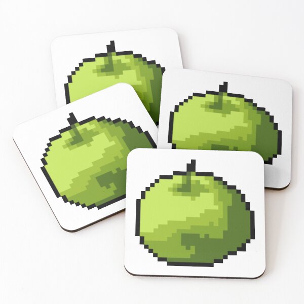 Item preview, Pixel Art Green Fruit designed and sold by Memeloaded.