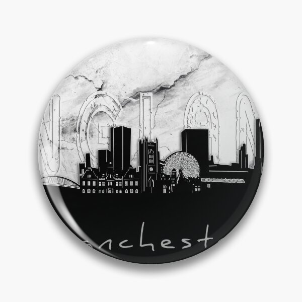 Item preview, manchester skyline marble designed and sold by BekimART2.