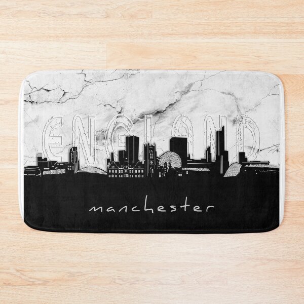 Item preview, manchester skyline marble designed and sold by BekimART2.