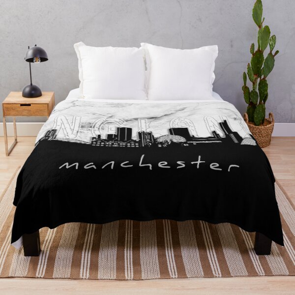 Item preview, manchester skyline marble designed and sold by BekimART2.