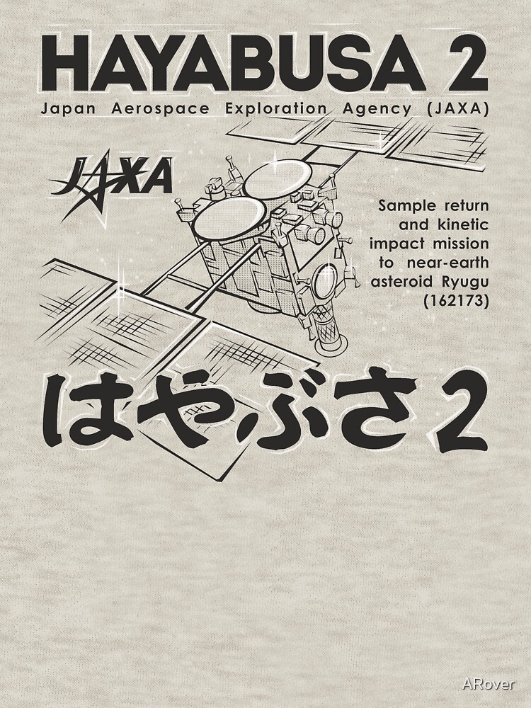 Thumbnail 7 of 7, Classic T-Shirt, HAYABUSA 2 (*for light coloured shirts only*) designed and sold by ARover.