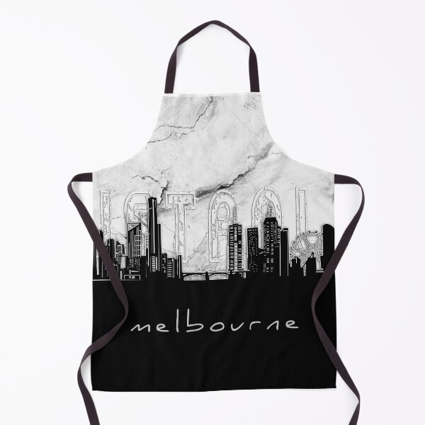 Item preview, melbourne skyline marble designed and sold by BekimART2.