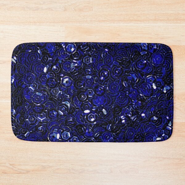 Item preview, Blue Scattered Sequins designed and sold by Avril Harris.