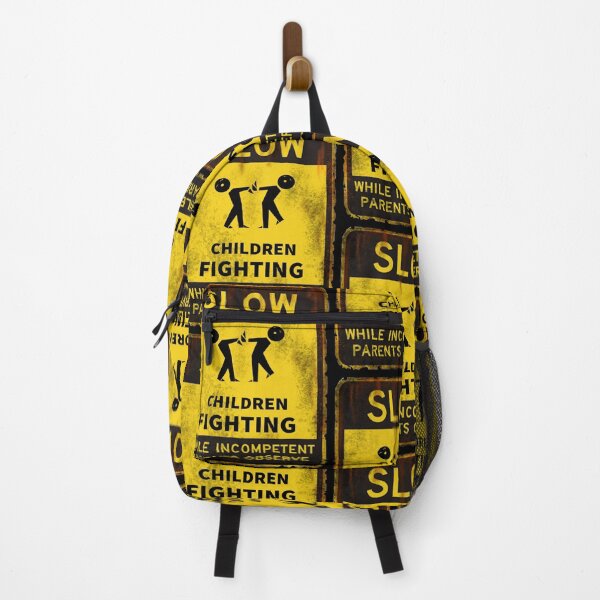 Item preview, Slow Children Fighting, Distressed Road Sign designed and sold by ronnieyoung.