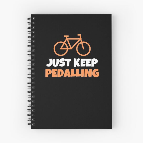 Item preview, Just Keep Biking and Pedalling Gift designed and sold by Emerg-Apparel.