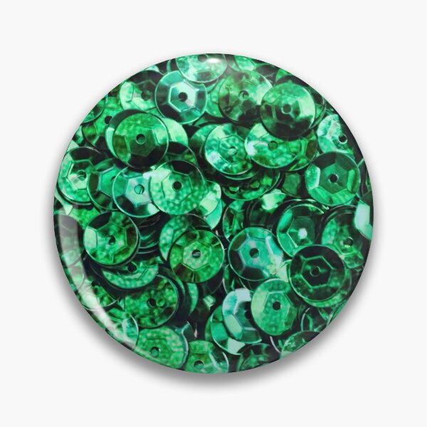 Item preview, Green Scattered Sequins designed and sold by Avril Harris.