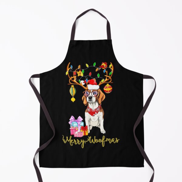 Item preview, Beagle merry woofmas christmas gift designed and sold by abiabo.