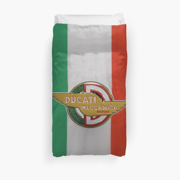 Ducati Meccanica, conception du drapeau italien Housse de couette