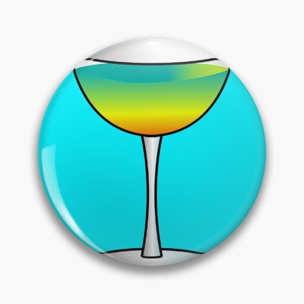 Item preview, Glass of Rainbow wine designed and sold by Sticky ™.