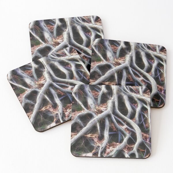 Item preview,  Meandering tree roots designed and sold by Avril Harris.