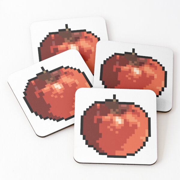 Item preview, Pixel Art Red Apple designed and sold by Memeloaded.