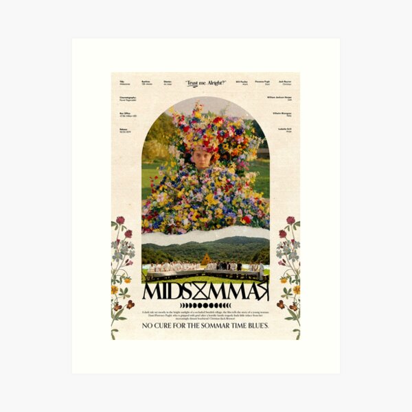 Item preview, Midsommar Movie Poster designed and sold by johnsimdesign.