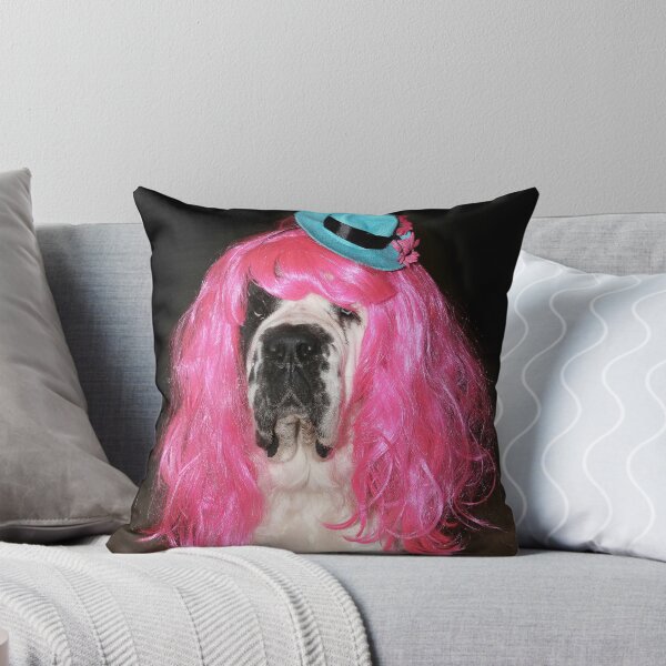Item preview, Funny St Bernard dog clowning around  designed and sold by HaleyRedshaw.