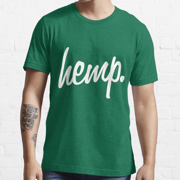 "Hemp logo white" Tshirt for Sale by TheBakedPotato Redbubble