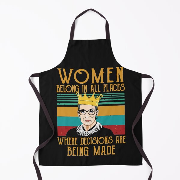 Item preview, Women belong in all places where decisions are being made - RBG Retro designed and sold by REApparelCo.