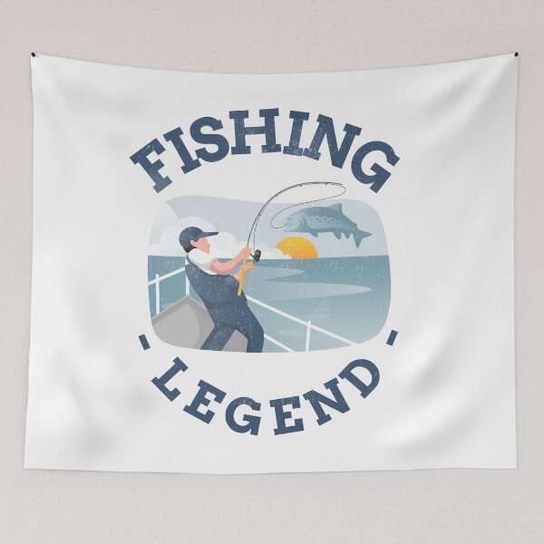Item preview, Fishing Legend Awesome Gift Idea designed and sold by Christof  Hall.