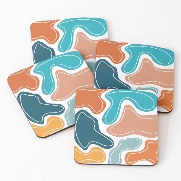 Item preview, Colorful blob pattern  designed and sold by Msdesigns28.