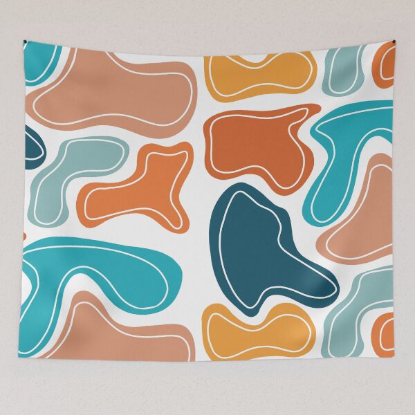 Item preview, Colorful blob pattern  designed and sold by Msdesigns28.