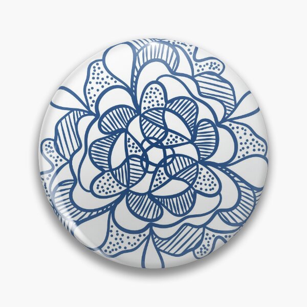 Item preview, Blue flower designed and sold by Anna Ratkevich.