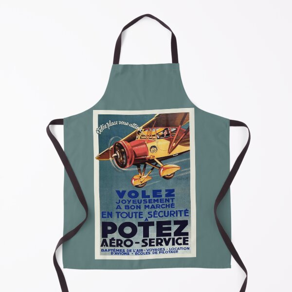 Item preview, POTEZ : Vintage 1937 Aero-Service Advertising Print designed and sold by posterbobs.