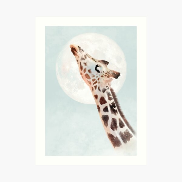 Giraffe Art Print