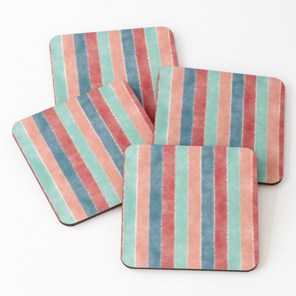 Item preview, Red and green stripes designed and sold by dovedesign.