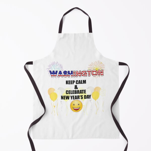 Item preview, Washington Keep Calm & Celebrate New Year Day | Washington Edition designed and sold by BestBash.