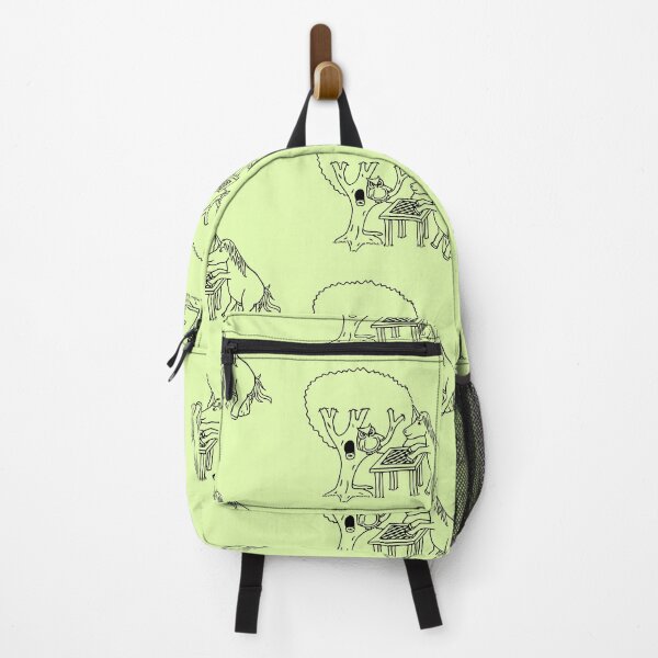 Item preview, Unicorn Playing Chess with an Owl designed and sold by Seeding Serendipity.